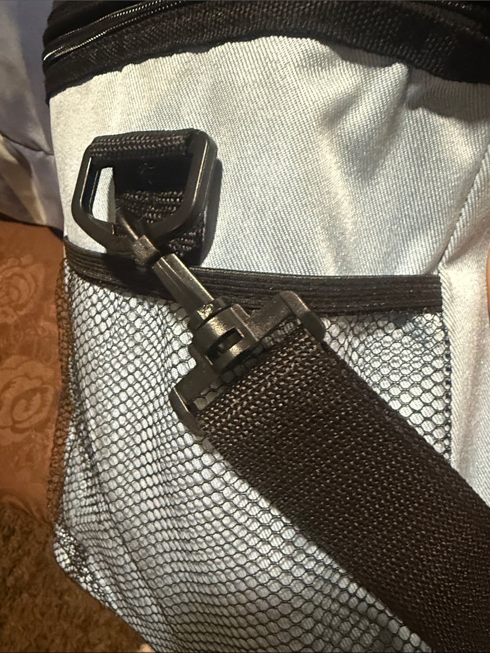 Men's Light Blue and Black Cooler Tote Bag - Unbranded - Picture 3 of 6